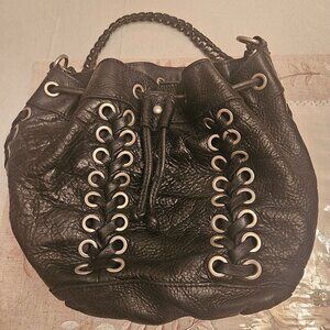 Vintage Patricia Nash Italian Leather Hobo Shoulder Purse